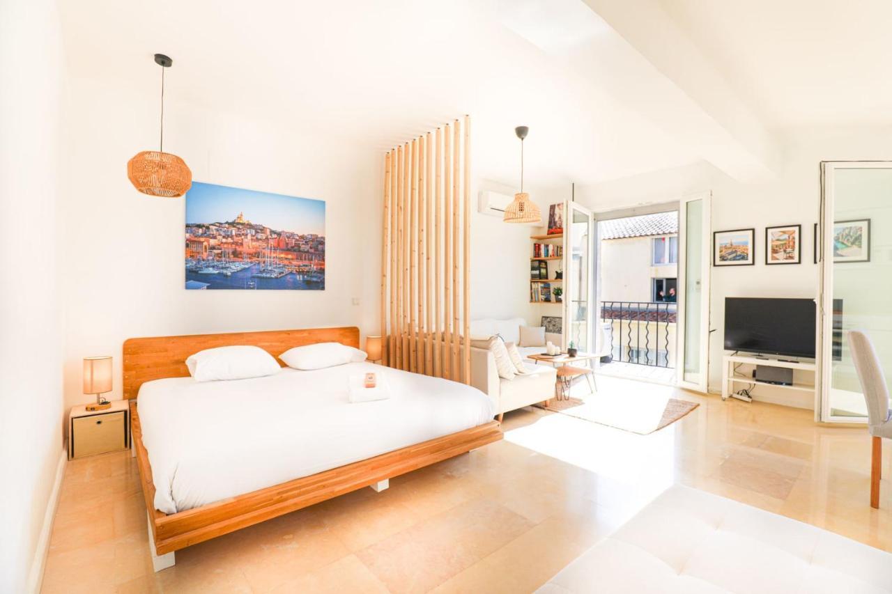 Appartement Le Pytheas - Vue Vieux-Port Avec Terrasse Et Clim à Marseille Extérieur photo