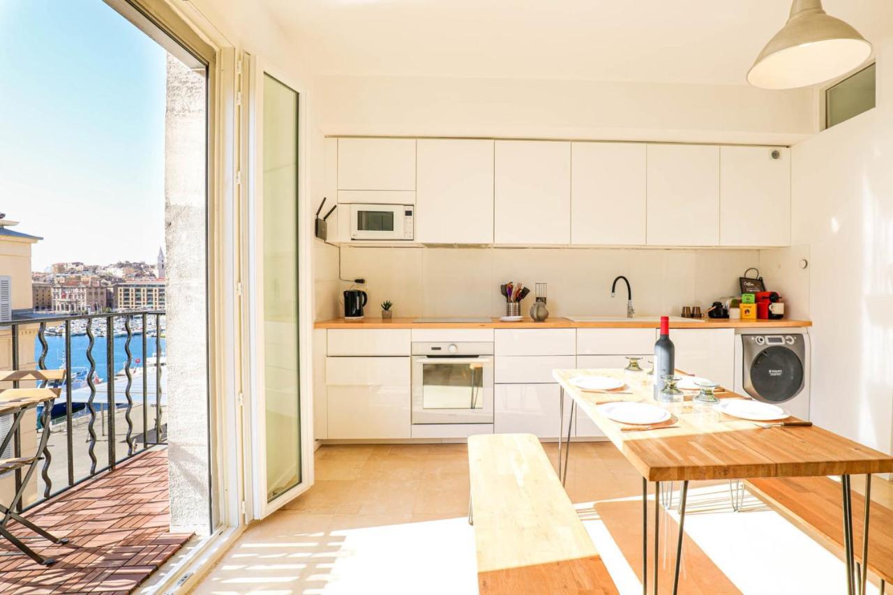 Appartement Le Pytheas - Vue Vieux-Port Avec Terrasse Et Clim à Marseille Extérieur photo